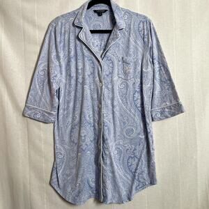 Ralph Lauren Women's Nightshirt Size Medium